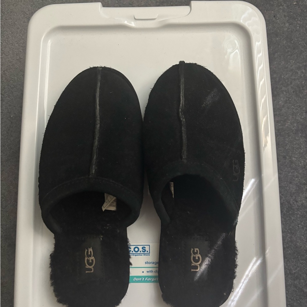 UGG Black Slippers